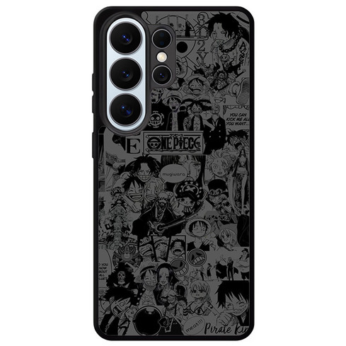 One Piece manga collage Samsung Galaxy S26 Ultra Case