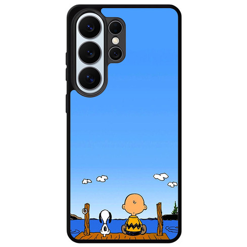 Snoopy and Charlie Brown Samsung Galaxy S26 Ultra Case