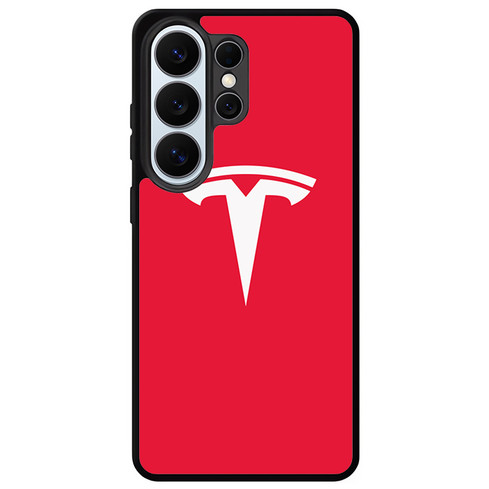 Tesla Logo Samsung Galaxy S26 Ultra Case
