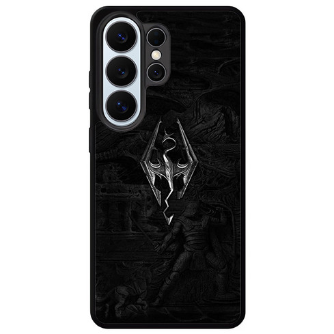 The Elder Scroll V Skyrim Logo Samsung Galaxy S26 Ultra Case