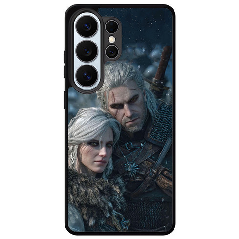 The Witcher III Geralt and Ciri Samsung Galaxy S26 Ultra Case