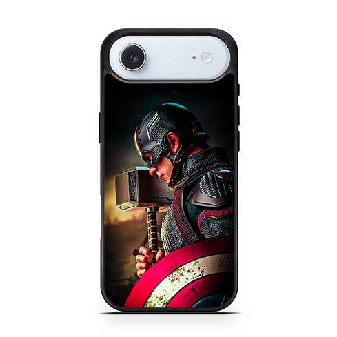 Captain America Wielding Mjolnir iPhone Air Case