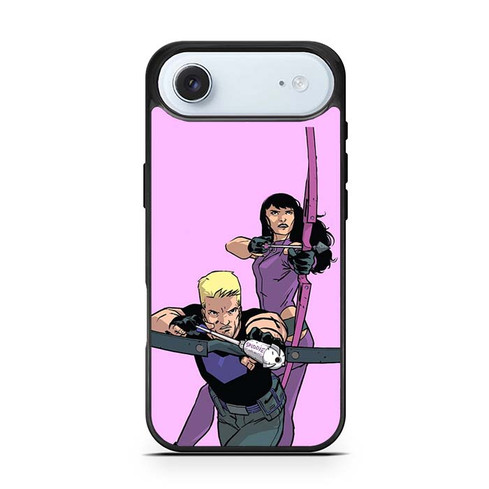 Hawkeye and Kate Bishop Comic iPhone Air Case