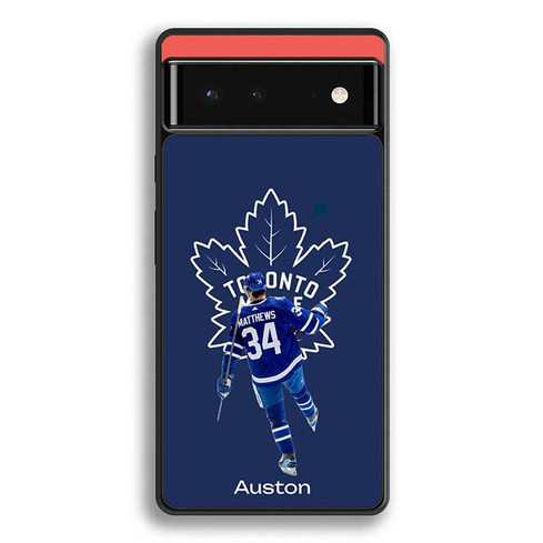 Auston Matthews Maple Leafs Motorola Google Pixel 6 Case