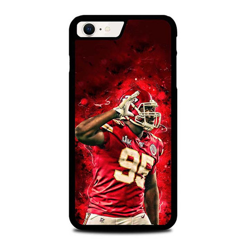 Chris Jones Kansas City Chiefs 01 iPhone SE 2022 Case
