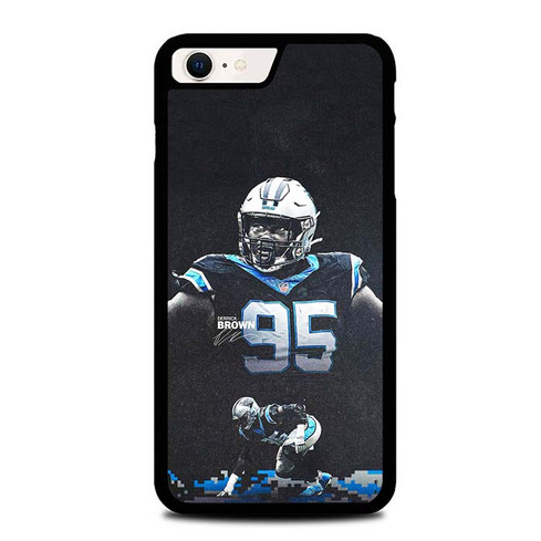 Derrick Brown Carolina Panthers 01 iPhone SE 2022 Case
