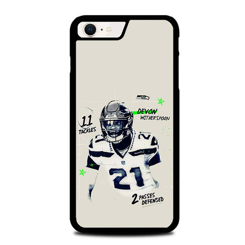 Devon Witherspoon Seattle Seahawks 02 iPhone SE 2022 Case