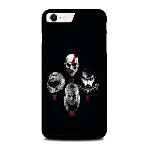 God of War Doom The Witcher Berserk iPhone SE 2022 Case
