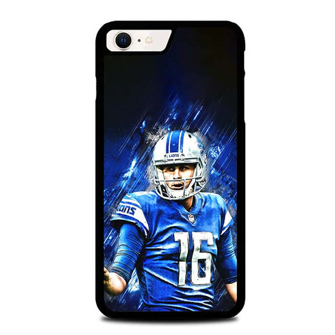 Jared Goff Detroit Lions 01 iPhone SE 2022 Case