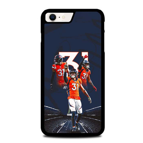 Justin Simmons Denver Broncos 04 iPhone SE 2022 Case