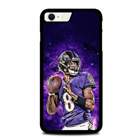 Lamar Jackson Baltimore Ravens 05 iPhone SE 2022 Case