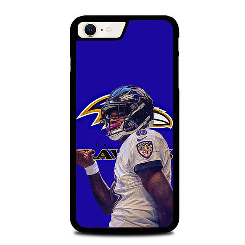 Lamar Jackson Baltimore Ravens 07 iPhone SE 2022 Case