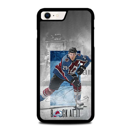 Nathan MacKinnon Colorado Avalanche iPhone SE 2022 Case
