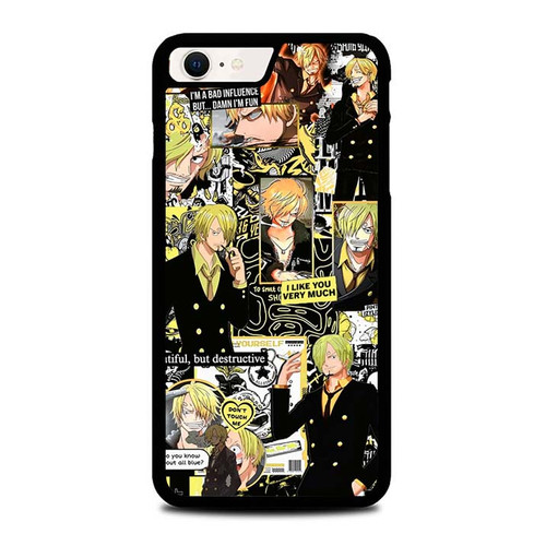 Sanji One Piece Series Collages iPhone SE 2022 Case