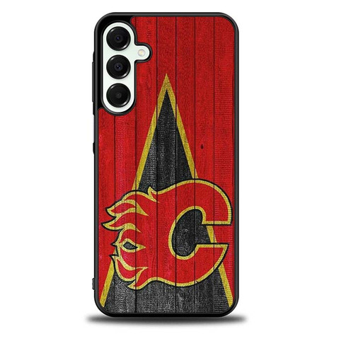 Calgary Flames Wooden Pattern Samsung Galaxy A16 5G Case