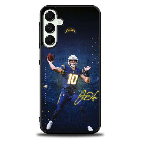 Justin Herbert Los Angeles Chargers 02 Samsung Galaxy A16 5G Case