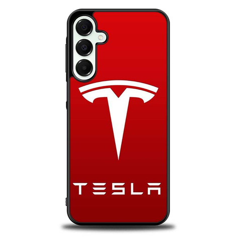Tesla Silicon and Steel Samsung Galaxy A16 5G Case