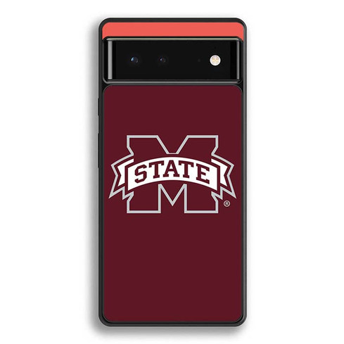 Mississippi State Bulldogs Logo Motorola Google Pixel 6 Case
