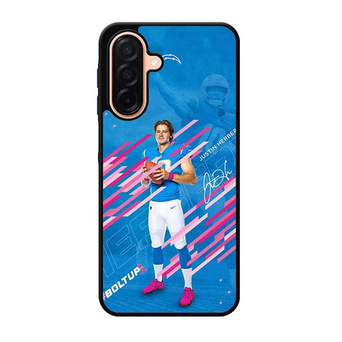 Justin Herbert Los Angeles Chargers 05 Samsung Galaxy A26 5G Case