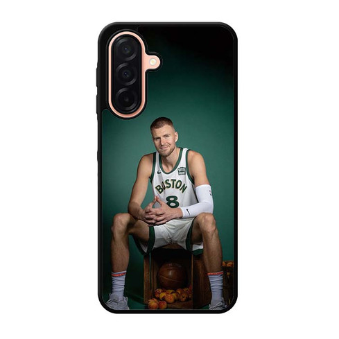 Kristaps Porzingis Boston Celtics 02 Samsung Galaxy A26 5G Case