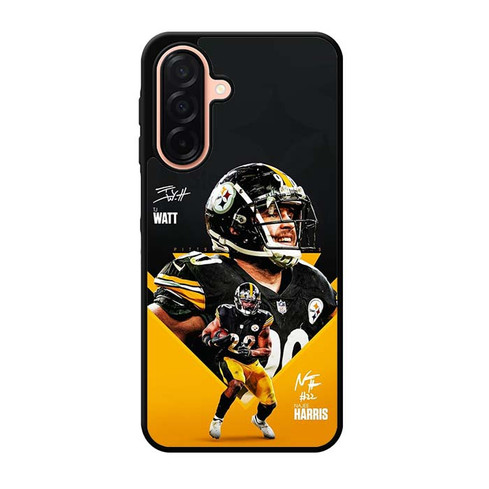 Pittsburgh Steelers Najee Harris and TJ Watt Samsung Galaxy A26 5G Case