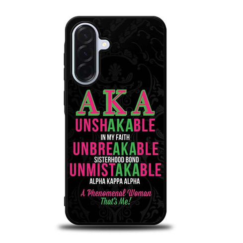 Alpha Kappa Alpha AKA Unbreakable Samsung Galaxy A36 5G Case