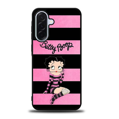 Betty Boop Rocker Boop Pink and Grit Samsung Galaxy A36 5G Case