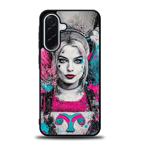 Harley Quinn Neon Mayhem Art Samsung Galaxy A36 5G Case