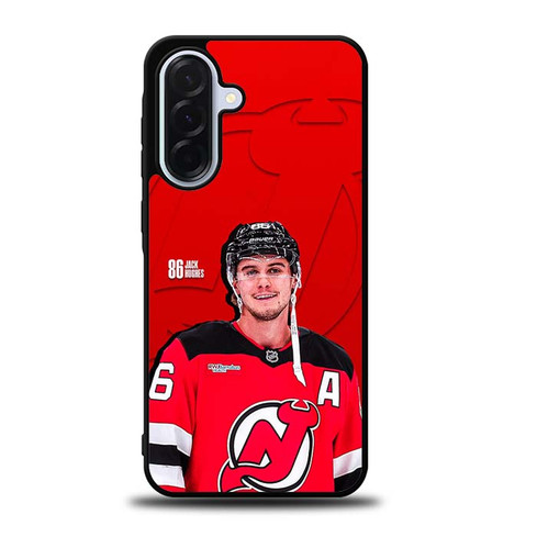 Jack Hughes New Jersey Devils Samsung Galaxy A36 5G Case