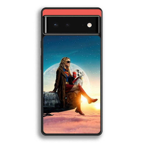 Supergirl 2026 Krypto in Space Ship Motorola Google Pixel 6 Case