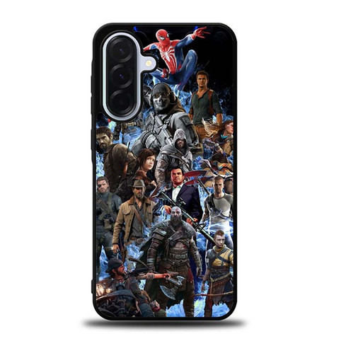 PlayStation icons Legends Unleashed Samsung Galaxy A36 5G Case