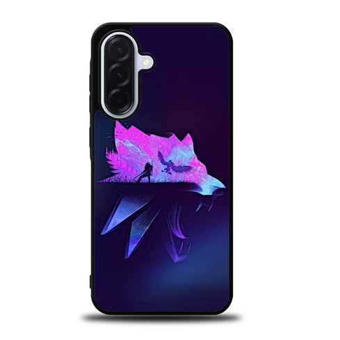 The Witcher 3 Wild Hunt Wolf School medallion Samsung Galaxy A36 5G Case