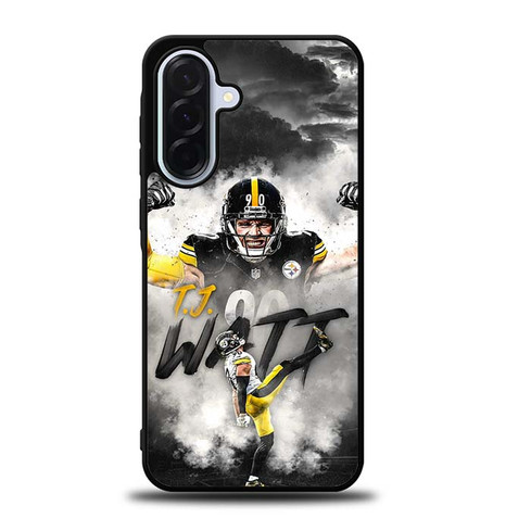 TJ Watt Pittsburgh Steelers 01 Samsung Galaxy A36 5G Case