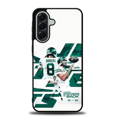 Aaron Rodgers New York Jets Samsung Galaxy A56 5G Case