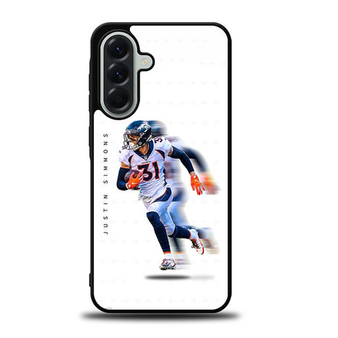 Justin Simmons Denver Broncos 02 Samsung Galaxy A56 5G Case