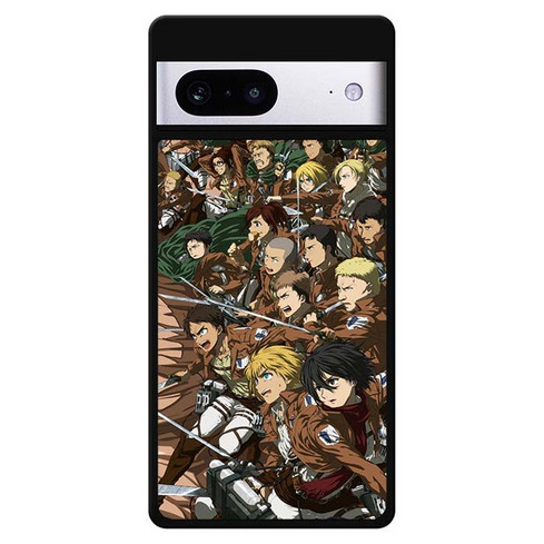 Attack on Titan All Characters Motorola Google Pixel 7 Case