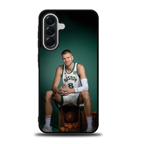Kristaps Porzingis Boston Celtics 02 Samsung Galaxy A56 5G Case