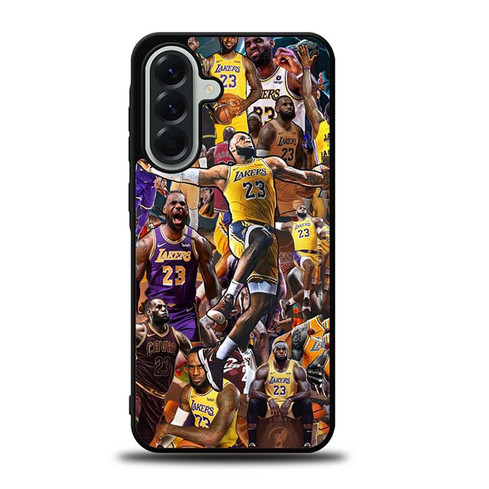 Lebron Lakers 23 Collages Samsung Galaxy A56 5G Case