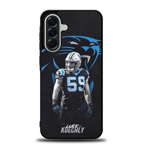 Luke Kuechly Carolina Panthers Samsung Galaxy A56 5G Case
