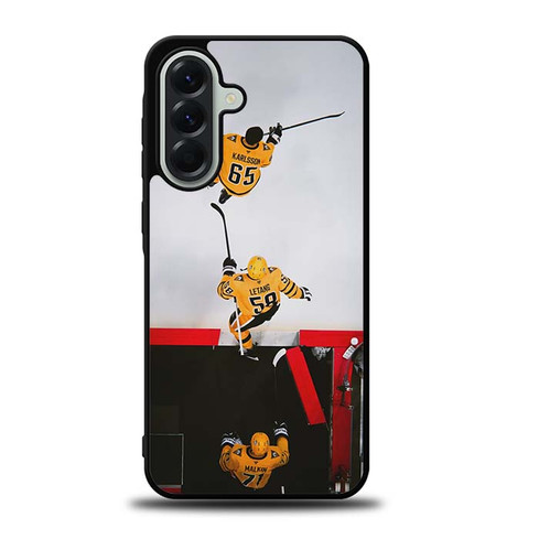 Malkin Letang and Karlsson Pittsburgh Penguins Samsung Galaxy A56 5G Case