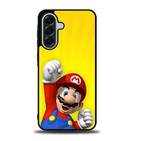 Mario Wahoo Rise Samsung Galaxy A56 5G Case