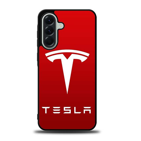 Tesla Silicon and Steel Samsung Galaxy A56 5G Case