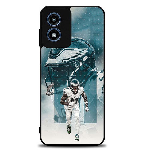 AJ Brown Philadelphia Eagles 02 Motorola Moto G Play 2024 Case