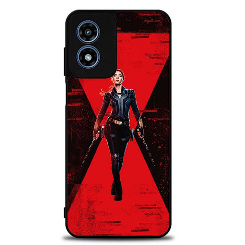 Black Widow The Avengers Motorola Moto G Play 2024 Case