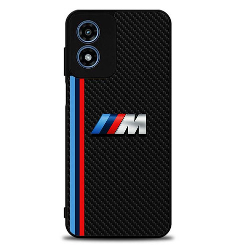 BMW M logo Carbon Fiber Motorola Moto G Play 2024 Case