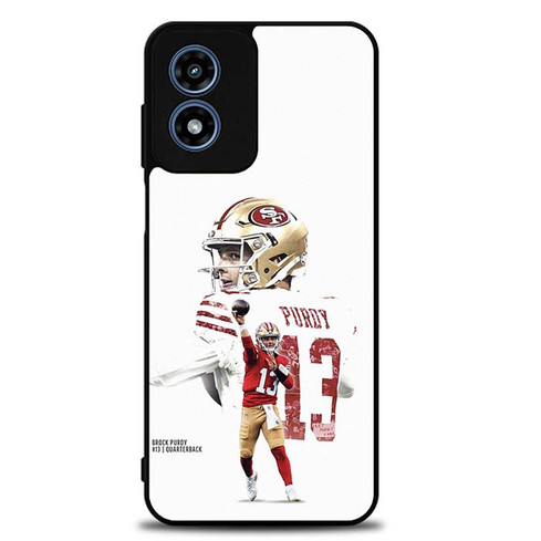Brock Purdy San Francisco 49ers 02 Motorola Moto G Play 2024 Case
