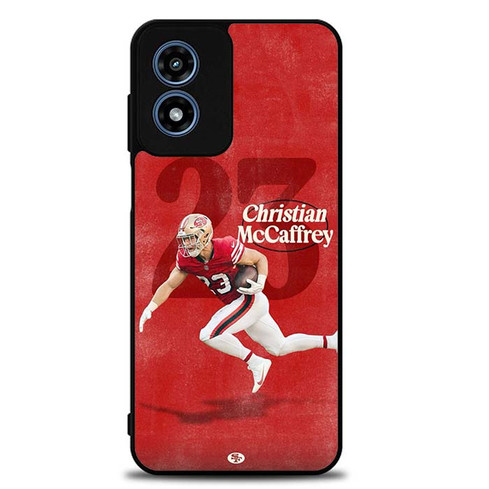 Christian McCaffrey San Francisco 49ers 04 Motorola Moto G Play 2024 Case