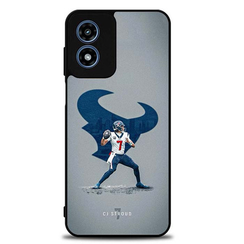CJ Stroud Houston Texans 02 Motorola Moto G Play 2024 Case