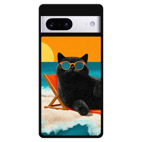 Chill Like a Cat Motorola Google Pixel 7 Case