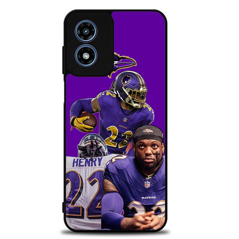 Derrick Henry Baltimore Ravens 01 Motorola Moto G Play 2024 Case